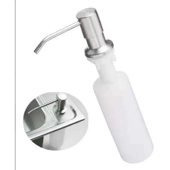 Dispenser Dosador Embutir Pia Detergente Sabonete Liquido Foto 1