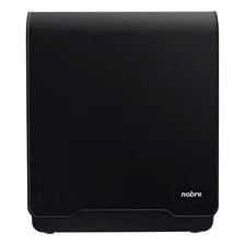 Dispenser Papel Toalha Nobre Auto Corte Preto Bobina Toalheiro Foto mini 2