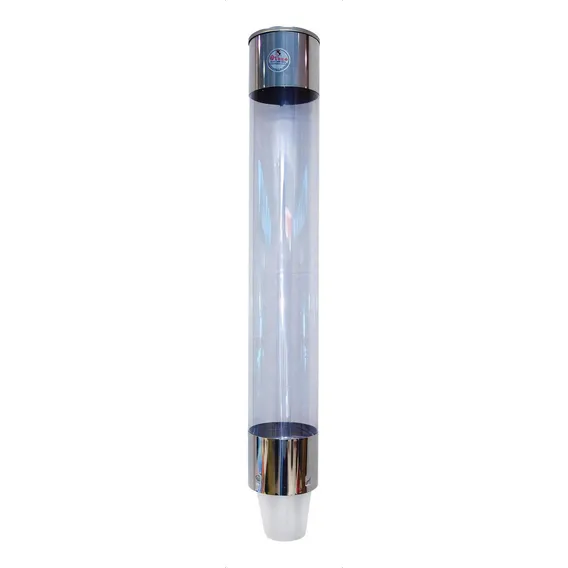 Dispenser Para Copos Cristal/inox Para Copos 200 . Globo Foto 1