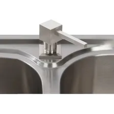 Dispenser Para Detergente De Embutir Quadrado - Escovado Foto mini 3