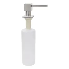 Dispenser Para Detergente De Embutir Quadrado - Escovado Foto mini 2