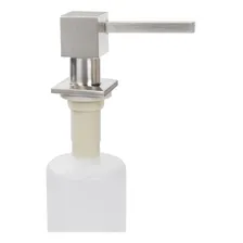 Dispenser Para Detergente De Embutir Quadrado - Escovado Foto mini 1