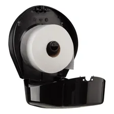 Dispenser Para Papel Higiênico Rolão- Preto Foto mini 4