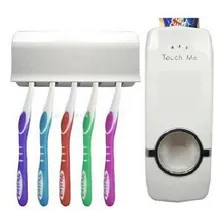 Dispenser Para Pasta De Dentes Creme Dental E Porta Escovas Foto  mini 1