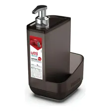 Dispenser Porta Detergente Líquido Esponja Preto Pia Ordene Foto  mini 1
