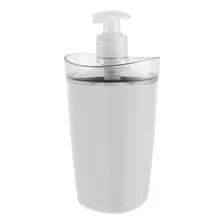 Dispenser Porta Sabonete Liquido Branco Marca Ou Foto  mini 1