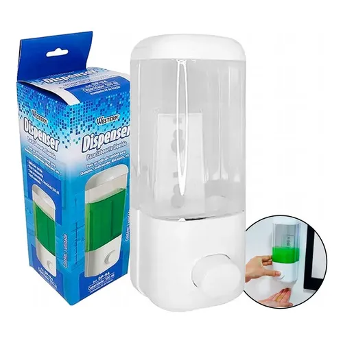 Dispenser Porta Sabonete Liquido De Parede Em AcrÃlico Foto 1
