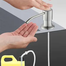 Dispenser Sabao Detergente Liquido Pia Cuba Cozinha Dosador Foto mini 3