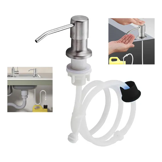 Dispenser Sabao Detergente Liquido Pia Cuba Cozinha Dosador Foto 1