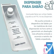 Dispenser Sabão Liquido Compatível LG Lava & Seca Foto mini 4