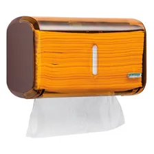 Dispenser Suporte De Papel Toalha Interfolha Marrom Premisse Foto mini 4