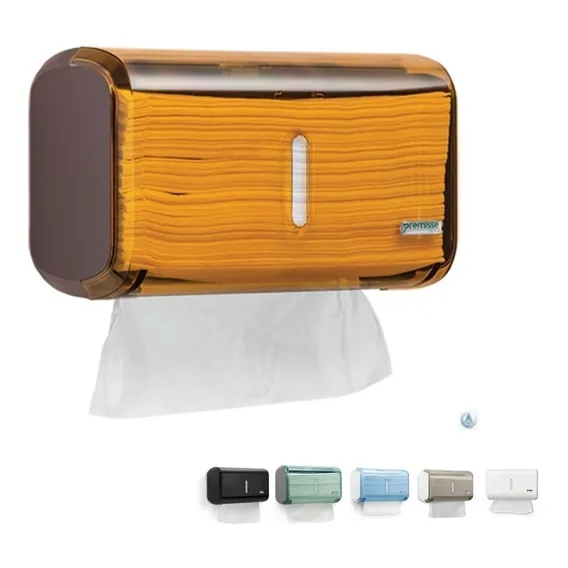 Dispenser Suporte De Papel Toalha Interfolha Marrom Premisse Foto 1