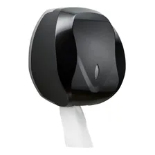 Dispenser Suporte Papel Higiênico Rolão Velox Preto Premisse Foto  mini 1