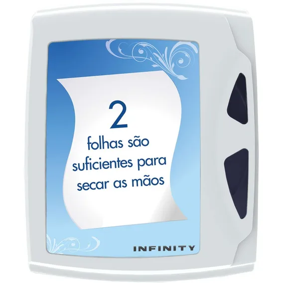 Dispenser Suporte Porta Papel Higiênico Até 500mts Fortcom Foto 1