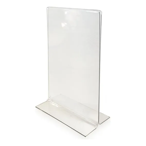 Display 10x15 A6 T Invertido Porta Folder Folheto- Kit 10 Foto 1