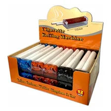 Display 12 Bolador Cigarro Discreto 110mm Enrolar - Atacado Foto  mini 1