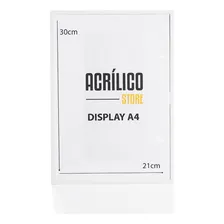 Display A4 Magnético Com Imã Kit 25 Unidades Foto mini 1
