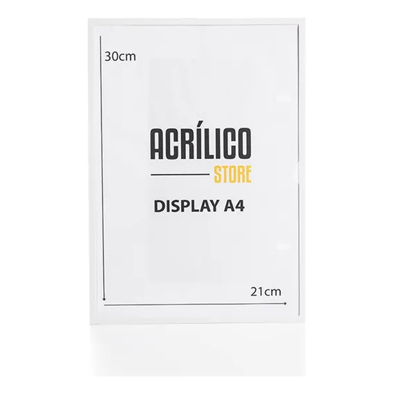 Display A4 Magnético Com Imã Kit 25 Unidades Foto 1