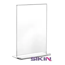 Display De Mesa Kit 5 Pçs 15x21 A5 T Invertido Porta Folheto Foto  mini 1