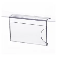 Display Etiqueta Porta Modelo L 10x3,5cm - 50 Peças Foto  mini 1