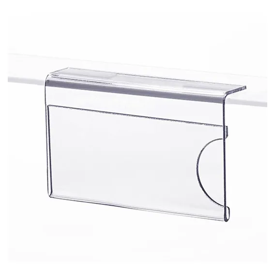 Display Etiqueta Porta Modelo L 10x3,5cm - 50 Peças Foto 1