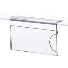 Display Etiqueta Porta Modelo L 20x5cm - 10 Peças Foto mini 1