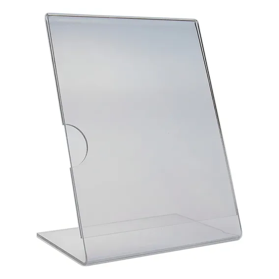 Display Expositor A4 L Mesa Acrílico 30 X 21 Cm 5 Peças Foto 1