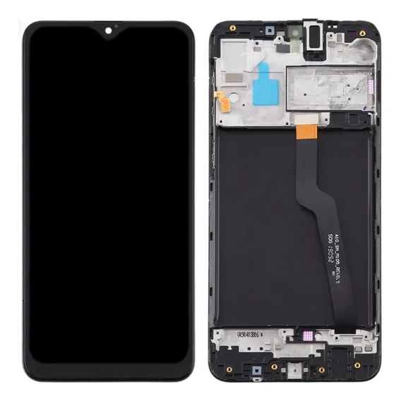 Display Frontal Touch Lcd Galaxy Samsung A10 C/ Aro Foto 1