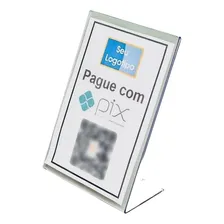 Display L Expositor 10x15 Acrílico Cardápio 30 Un Foto  mini 1