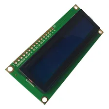 Display Lcd 16x2 1602 Fundo Azul Foto  mini 1