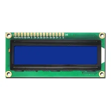 Display Lcd 16x2 Azul Hd44780 Com Backlight - Realengo Foto mini 3