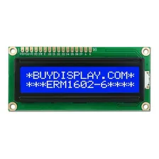 Display Lcd 16x2 Azul Hd44780 Com Backlight - Realengo Foto mini 2