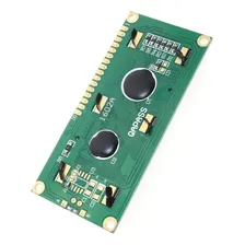 Display Lcd 16x2 Com Backlight Verde E Escrita Preta Foto mini 4