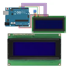 Display Lcd 2004 Backlight Azul 20x4 Hd44780 Ard Pic Foto mini 4