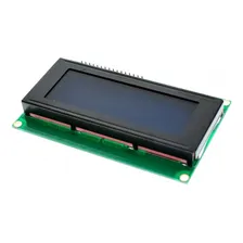 Display Lcd 20x4 2004 Com Back Azul + Modulo I2c Pic Arduino Foto mini 4
