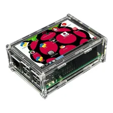 Display Lcd 3.5 Touch Para Raspberry Pi 3 Pi3 + Case Foto mini 1