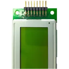 Display Lcd Ac202byi 20x2 Bignumber Fundo Back Verde Foto mini 4