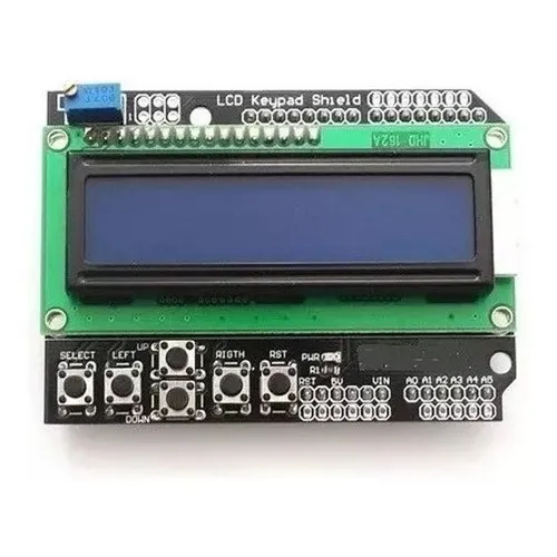 Display Lcd Keypad Shield 16x2 Teclado Botoes Arduino Foto 1