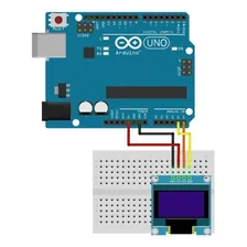 Display Lcd Serial Para Arduino Oled 0.96 Gráfico 128x64 I2c Foto mini  2
