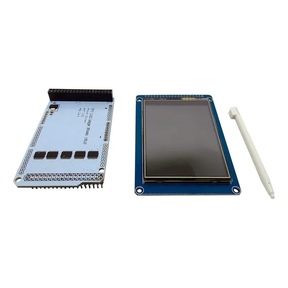 Display Lcd Tft 3.2 240x320 Touch + Shield De Acoplamento Foto 1