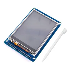 Display Lcd Tft 3.2 240x320 Touch + Shield De Acoplamento Foto mini  2