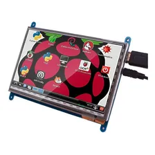 Display Lcd Tft 7 1024 X 600 Touch Screen Capacitivo Hdmi Foto  mini 1