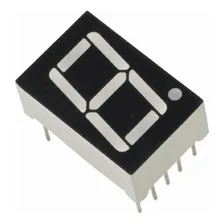 Display Led Anodo Comum 1 Dígito 7 Segmentos Foto  mini 1