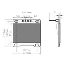 Display Oled 0.96 Azul Gráfico I2c 128x64 Arduino Foto mini  3