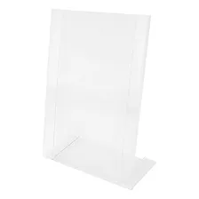 Display Porta Folha AcrĂlico A4 L Vertical BalcĂŁo Mesa Foto mini 2