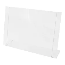 Display Porta Folha AcrÃlico A5 L Horizontal Balcão Mesa Foto mini 4