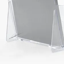 Display Porta Folheto AcrÃlico A6 Vertical Parede E Balcão Foto mini 3