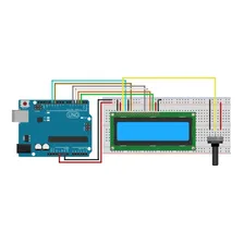 Display Tela Lcd 16x2 1602 Backlight Azul Arduino Rasp C/ Foto mini 3