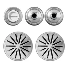 Dispositivos Inox 1 Aspiração 2 Retorno 2 Drenos Piscina Foto mini 1