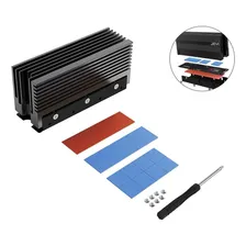 Dissipador Calor Ultra Espesso P/ Ssd M2 Sata Nvme Ou 2280 Foto mini 2